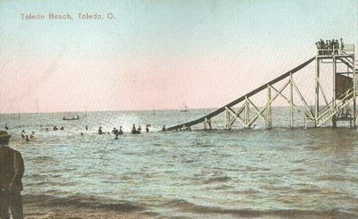 Toledo Beach - OLD POST CARD FROM TOLEDO BEACH